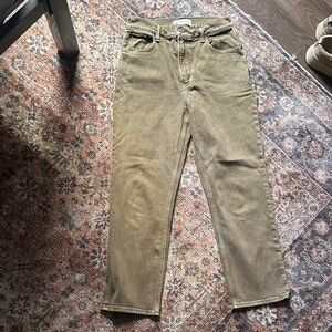 Abercrombie & Fitch Men's Tan Chinos